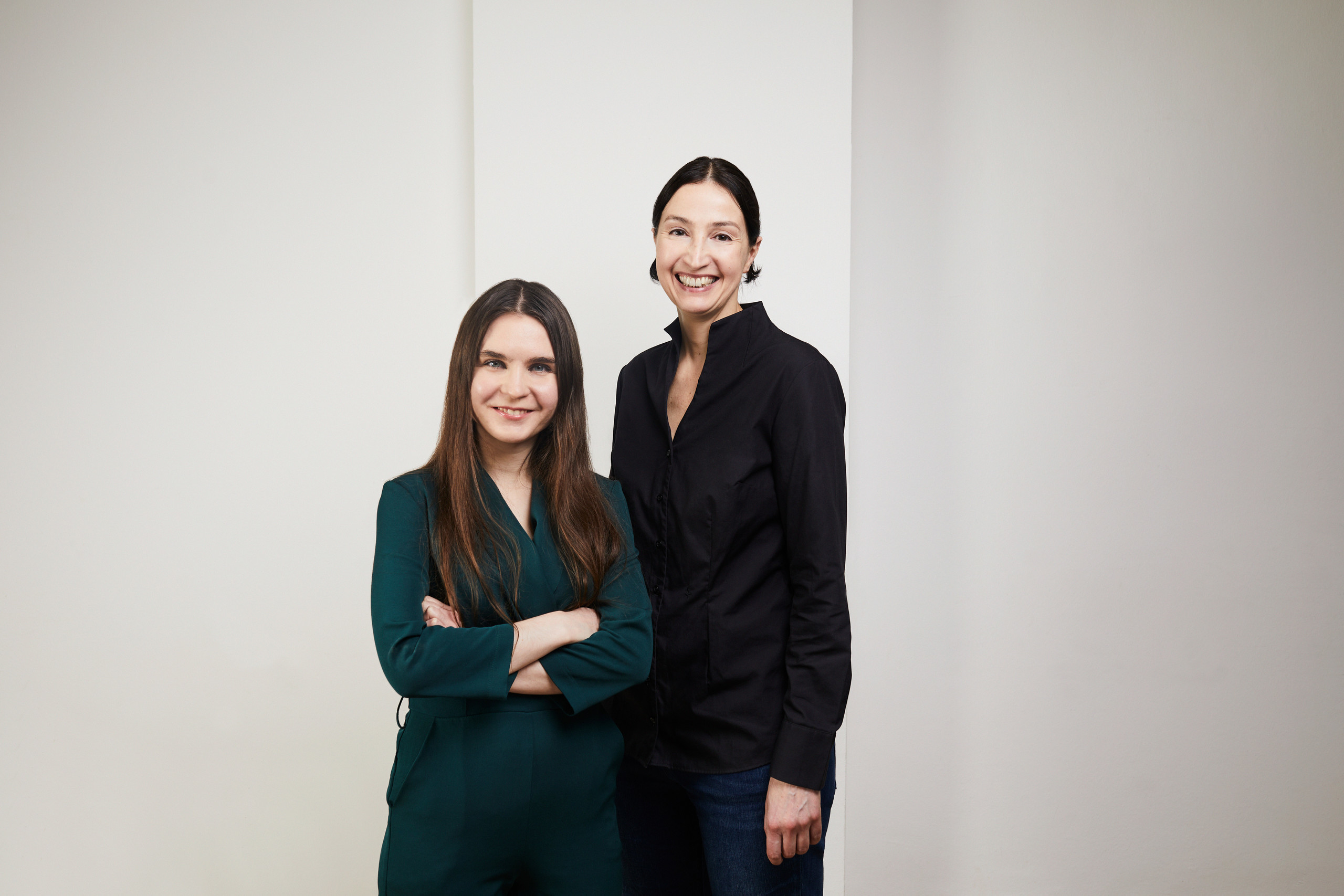 PH AI prompters Valeriia Volkovaia and Karoline von dem Bussche.